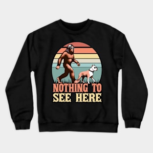 Sasquatch Bigfoot Crewneck Sweatshirt